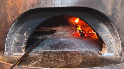 pizza croc forno a legna